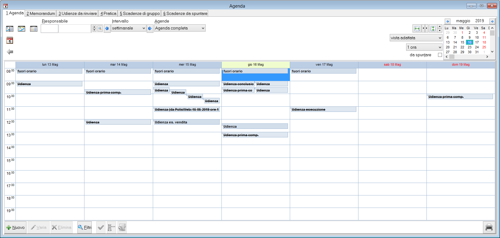 agenda studio